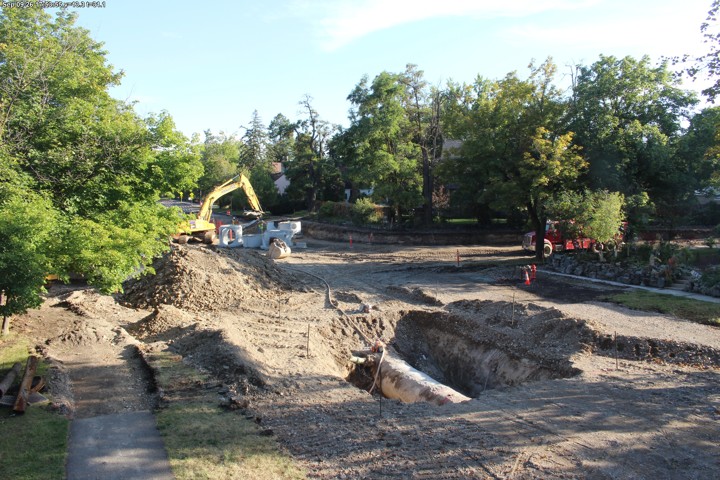 Latest webcam image from Conrad & 2nd Street construction site