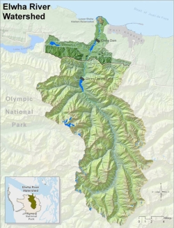 Elwha Watershed Map